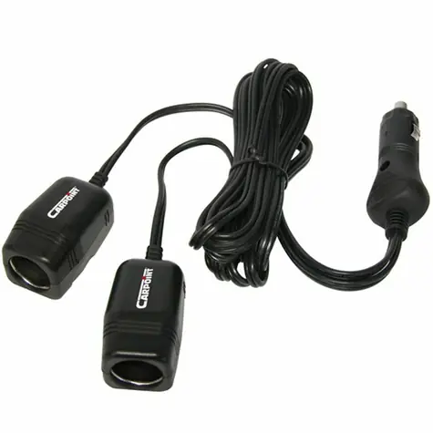 Carpoint Zásuvka zapalovače dvojitá prodlužovací 12V 8A