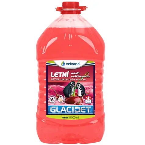 Velvana Letní směs do ostřikovačů Glacidet 5l PET láhev - parfém višeň
