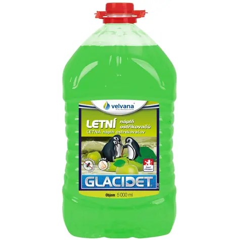 Velvana Letní směs do ostřikovačů Glacidet 5l PET láhev - parfém jablko