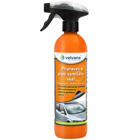Velvana Přípravek proti zamlžení skel 500ml
