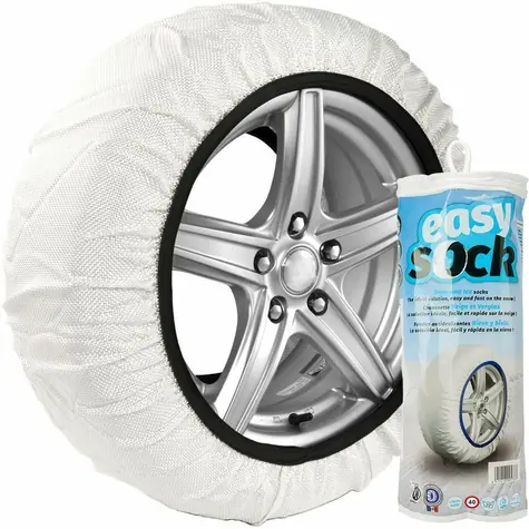 ISSE Sněhové řetězy (S) / textilní návleky Easy Sock - velikost S / celoevropská norma pro horské oblast