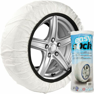 ISSE Sněhové řetězy (L) / textilní návleky Easy Sock - velikost L / celoevropská norma pro horské oblast