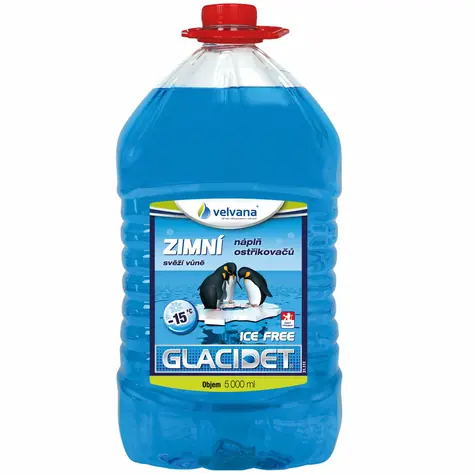 Velvana Zimní směs do ostřikovačů Glacidet Ice Free -15°C - 5l
