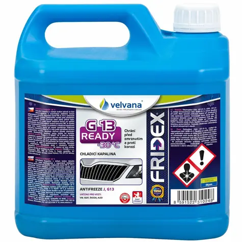 Velvana 31.024 chladicí kapalina Fridex G13 / Typ J / VW TL774J - 3l Readymix -30°C