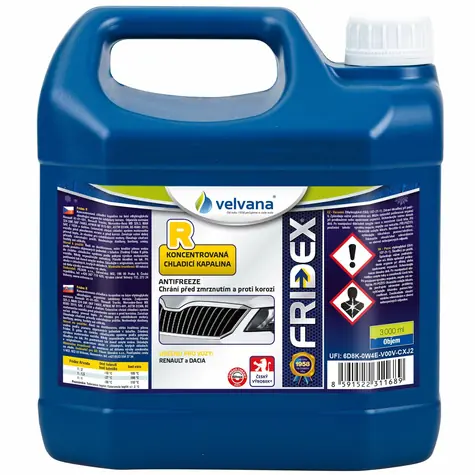 Velvana 31.168 chladicí kapalina Fridex R / Renault - 3l