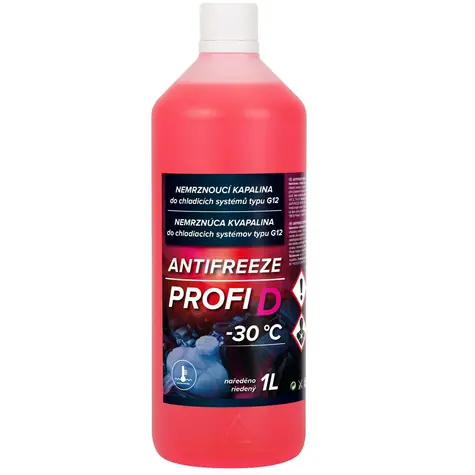Velvana chladicí kapalina Antifreeze Profi D - 1l Readymix -30°C