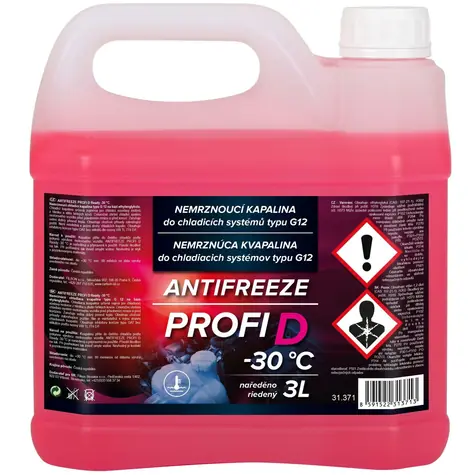 Velvana chladicí kapalina Antifreeze Profi D - 3l Readymix -30°C