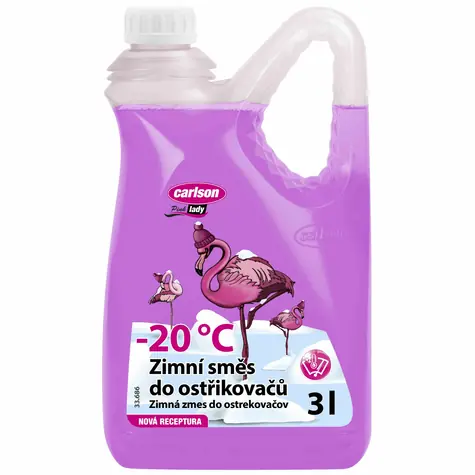 Carlson Zimní směs do ostřikovačů Pink Lady -20°C - 3l