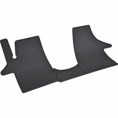 Aroso Autokoberce gumové přesné s nízkým okrajem - Volkswagen T6 (Typ SG/SH) Caravelle (2015-2023) trojdíl