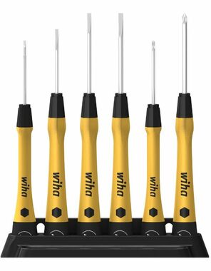Wiha 43707 Sada jemných šroubováků PicoFinish ESD / 6 šroubováků