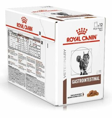 Royal Canin VD Gastrointestinal 12 x 85 g / Kapsičky pro kočky / zdravé trávení a průchod střevy