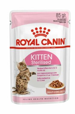 Royal Canin Sterilised Gravy 12 x 85 g / Kapsičky pro kočky