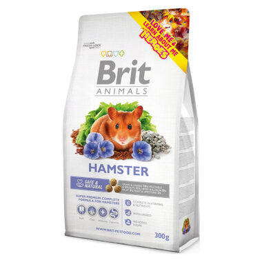 Brit Animals Hamster Complete 300 g / Superprémiové kompletní krmivo pro křečky 