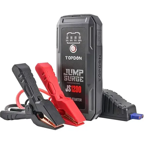 TOPDON Car Jump Starter JumpSurge 1200  / 10000 mAh / startovací kabely