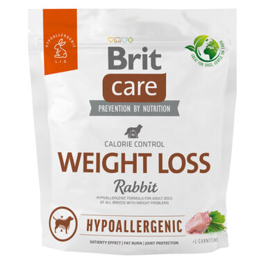 Brit Care Dog Hypoallergenic Weight Loss 1 kg / Kompletní krmivo pro psy / Hypoalergenní / s problémy s nadváhou