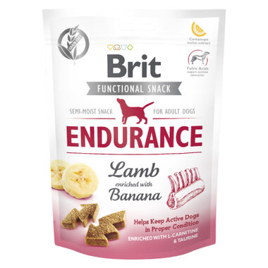 Brit Care Dog Functional Snack Endurance Lamb 150 g / Funkční pamlsky pro psy