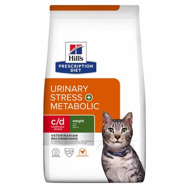 Hill's Prescription Diet Urinary Stress Metabolic c/d Multicare 3 kg / Granule pro kočky / Péče o močový systém