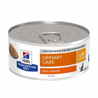 Hill's Prescription Diet Urinary care c/d Multicare 156 g / Konzervy pro kočky / Péče o močový systém
