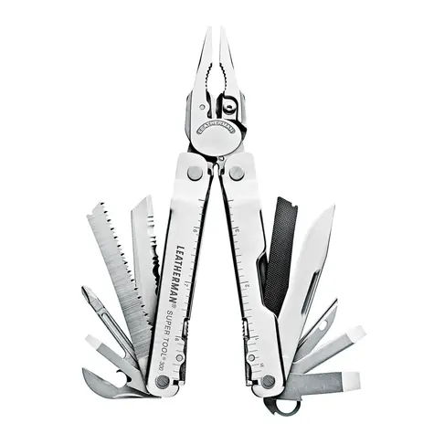 Leatherman Multitool SUPER TOOL 300 Stříbrná / Multitool / 19 nástrojů / 272 g