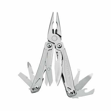 Leatherman Multitool Wingman s nylonovým pouzdrem stříbrná / Multitool / 14 nástrojů / 198 g