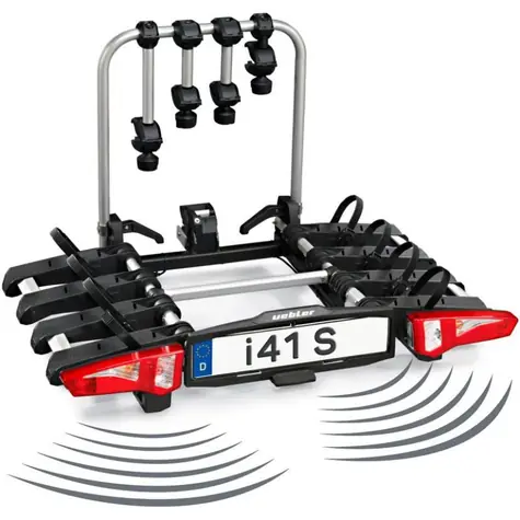Uebler i41S DC - sklopný skládací / Nosič na tažné zařízení na 4 kola/elektrokola / parkovací senzory