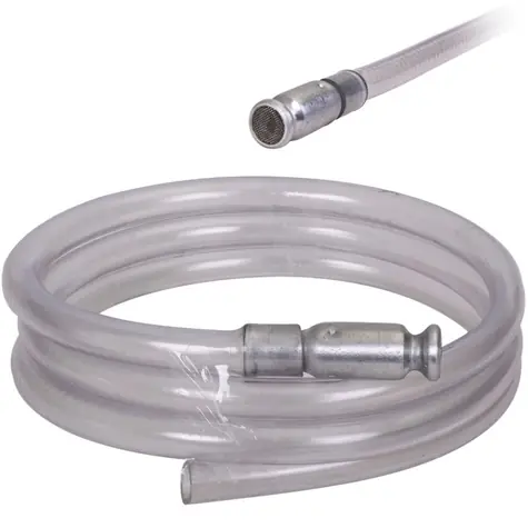 Filson Přečerpávač paliva / pumpa na olej vodu naftu benzín - 17mm / vestavěný filtr / manuální