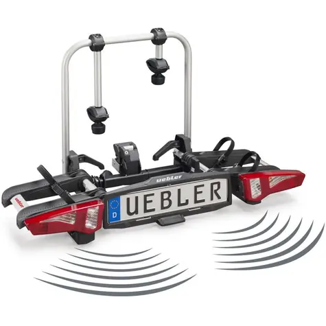 Uebler i21 DC - sklopný skládací / Nosič na tažné zařízení na 2 kola / elektrokola / parkovací senzory