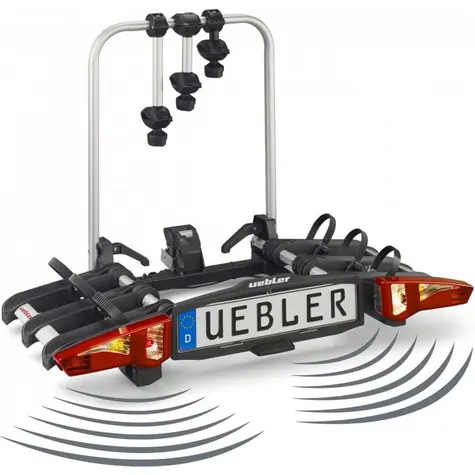 Uebler i31S DC - sklopný skládací / Nosič na tažné zařízení na 3 kola / elektrokola / parkovací senzory