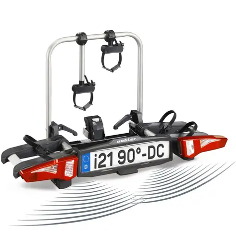 Uebler i21Z DC - sklopný skládací / Nosič na tažné zařízení na 2 kola / elektrokola / parkovací senzor