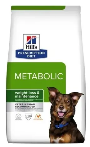 Hill's Prescription Diet Canine Metabolic 12 kg / suché krmivo pro psy / s kuřecím masem / pro udržení hmotnosti