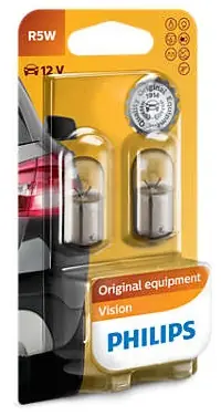 Philips R5W 12V 5W 2ks / žárovka / patice BA15s