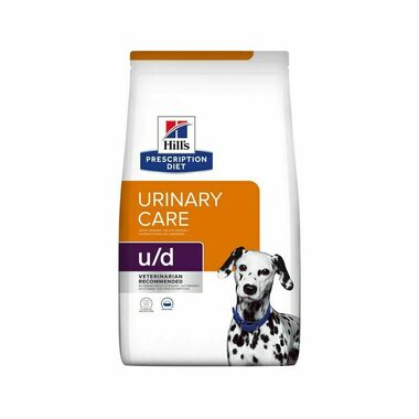 Hill's PD Urinary Care Canine u/d Multicare 4 kg / suché krmivo pro psy / snížení recidivy struvitových kamenů