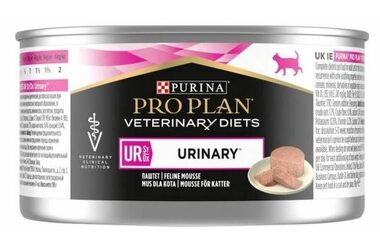 Purina Pro Plan VD Feline UR Urinary 195 g / Konzerva pro kočky / s krutím / močové cesty