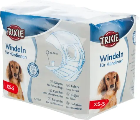 TRIXIE 23631 Papírové pleny XS-S 12 ks