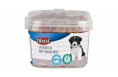 TRIXIE 31519 JUNIOR Soft Snack Dots s Omega 3 140 g