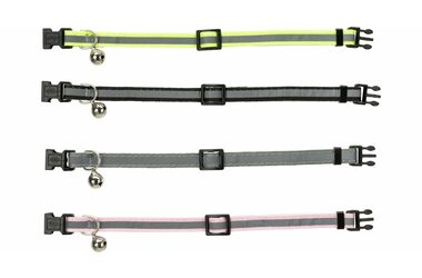 TRIXIE 41686 Reflexní obojek pro koťata s rolničkou - různé barvy