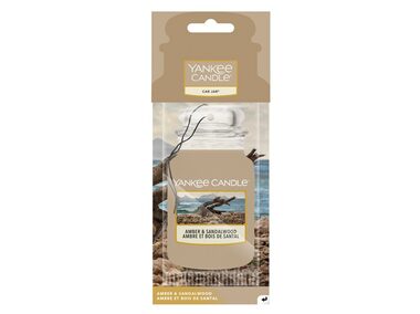 Yankee Candle Car Jar Amber & Sandalwood Vůně do auta k pověšení