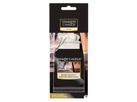 Yankee Candle Car Jar Black Coconut Vůně do auta k pověšení