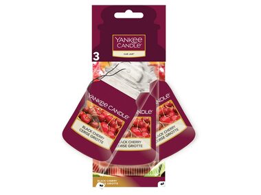 Yankee Candle Car Jar Black Cherry 3 Ks Vůně do auta k pověšení