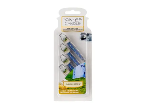 Yankee Candle Clean Cotton vonné kolíčky do auta