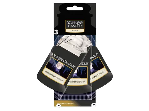 Yankee Candle Car Jar Midsummer´S Night 3 Ks Vůně do auta k pověšení
