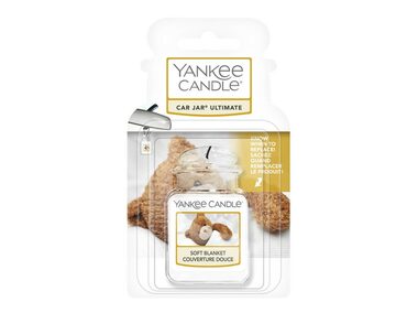 Yankee Candle Car Jar Soft Blanket Vůně do auta k pověšení luxusní