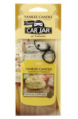Yankee Candle Car Jar Vanilla Cupcake Vůně do auta k pověšení