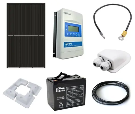 Solarmi OffGrid 390 / solární nabíjení pro karavany / 385Wp / 85Ah