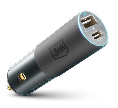 3mk Hyper Car adaptér CL (100W) / 100W / 1x USB + 1x USB - C 