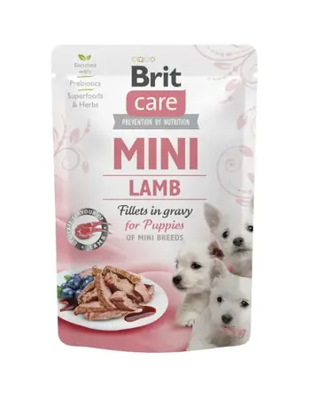 Brit Care Mini Puppy Lamb - Wet dog food - 85 g / Kapsičky pro psy / pro štěňata