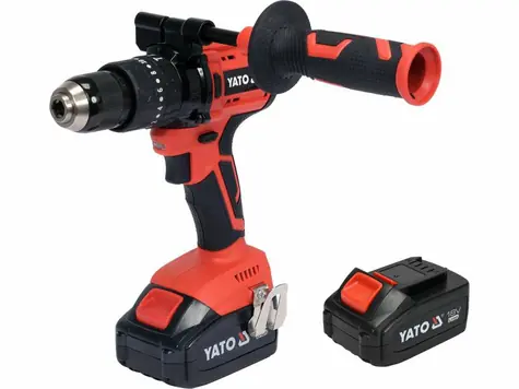YATO YT-82791 / Aku příklepová vrtačka / 2100 RPM / 75 Nm / 18V / 2x 3Ah / doprodej