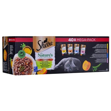 Sheba Nature's Collection Mix 40x 85g / Kapsičky pro kočky