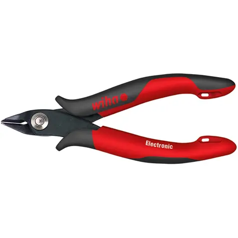 Wiha 26818 Štípací stranové kleště Electronic / široká špičatá hlava bez břitu / 130 mm