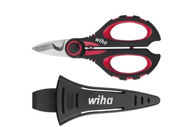 Wiha 41923 Elektrikářské nůžky s krimpováním / 160 mm